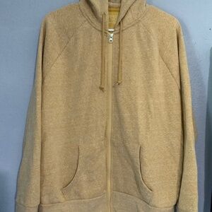 Time And Tru XL Zip Up Light Jacket With Hood